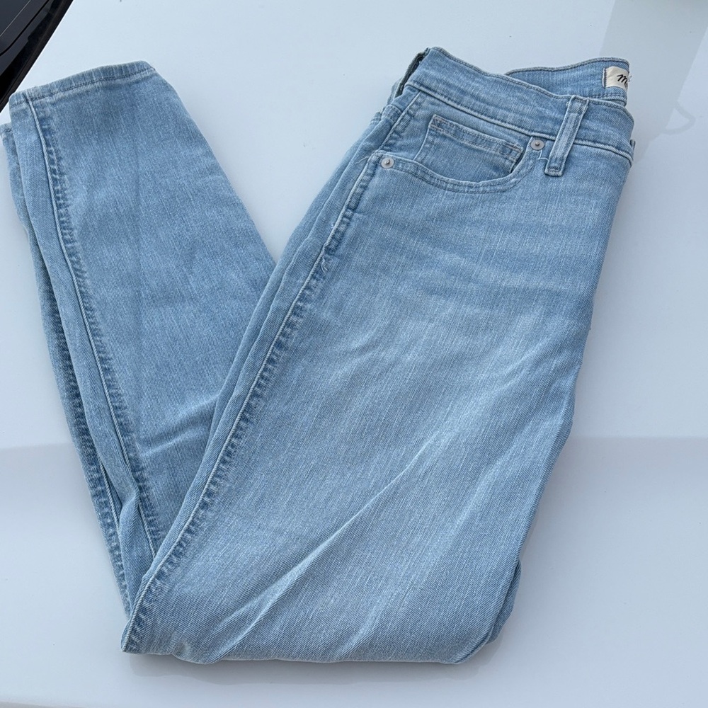 Madewell Women's Skinny Jeans in Light Blue
